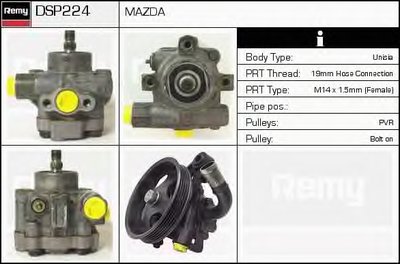 Гидравлический насос, рулевое управление Remanufactured REMY (Multiline) DELCO REMY