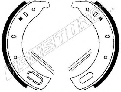 Комплект тормозных колодок TRUSTING купить