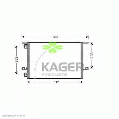 Конденсатор, кондиционер KAGER купить