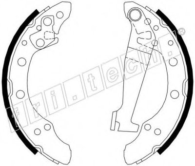Комплект тормозных колодок fri.tech. купить