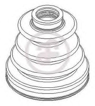 Комплект пылника, приводной вал