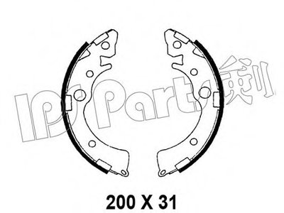 Тормозные колодки IPS Parts IPS Parts купить