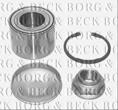 Комплект подшипника ступицы колеса BORG & BECK