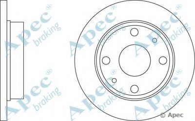 Тормозной диск APEC braking купить