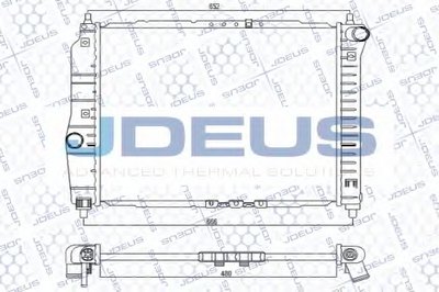 Радиатор, охлаждение двигателя JDEUS купить