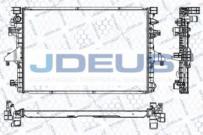 Радиатор, охлаждение двигателя JDEUS купить