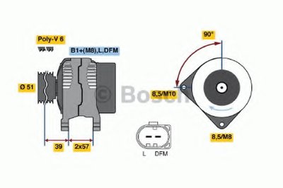Генератор BOSCH купить