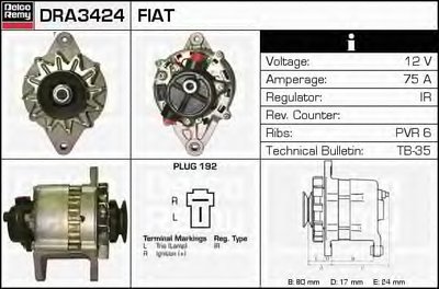 Генератор Remanufactured REMY (Light Duty) DELCO REMY купить