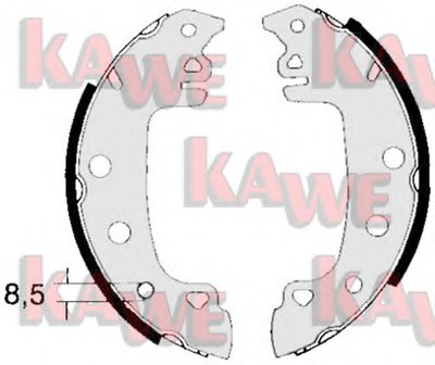 Комплект тормозных колодок KAWE купить