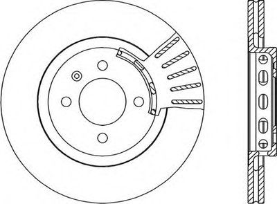 Тормозной диск ADAPTIVE OPEN PARTS купить