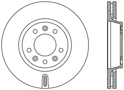 Тормозной диск ADAPTIVE OPEN PARTS купить