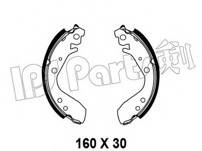 Тормозные колодки IPS Parts IPS Parts купить