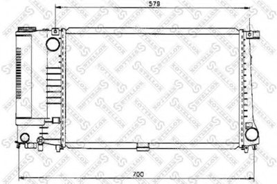Радиатор, охлаждение двигателя STELLOX купить
