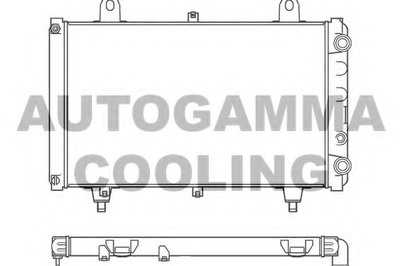 Радиатор, охлаждение двигателя AUTOGAMMA купить