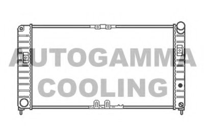 Радиатор, охлаждение двигателя AUTOGAMMA купить