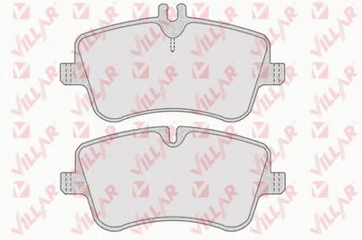 Комплект тормозных колодок, дисковый тормоз DIRECTIONAL BRAKE PADS VILLAR