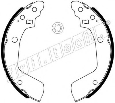 Комплект тормозных колодок fri.tech. купить