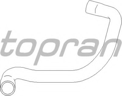 Шланг радиатора TOPRAN