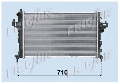 Радиатор, охлаждение двигателя FRIGAIR купить