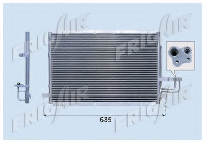 Конденсатор, кондиционер FRIGAIR купить