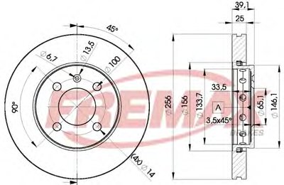 Тормозной диск Premium Carbon + FREMAX купить