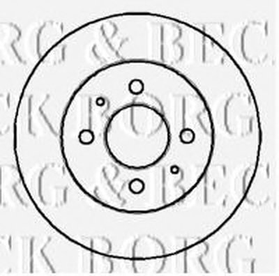 Тормозной диск BORG & BECK купить
