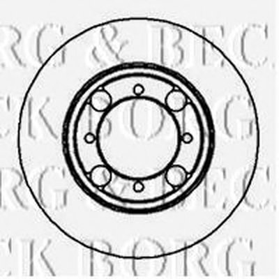 Тормозной диск BORG & BECK купить
