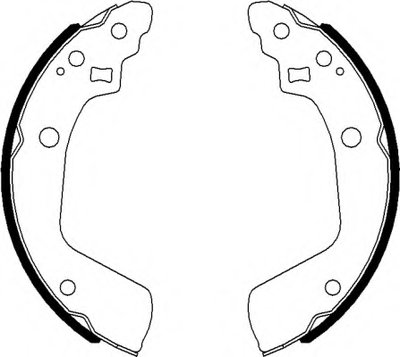 Комплект тормозных колодок HELLA PAGID купить