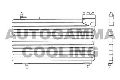 Конденсатор, кондиционер AUTOGAMMA купить