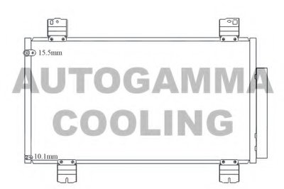 Конденсатор, кондиционер AUTOGAMMA купить