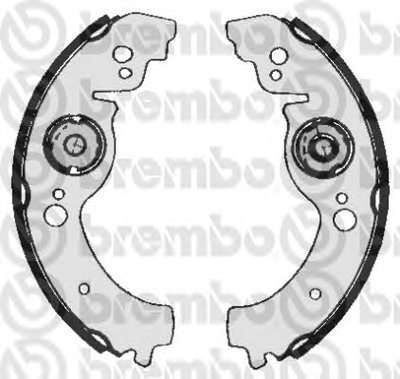 Комплект тормозных колодок BREMBO купить