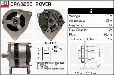 Генератор Remanufactured REMY (Light Duty) DELCO REMY купить