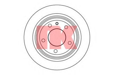 Тормозной диск NK купить