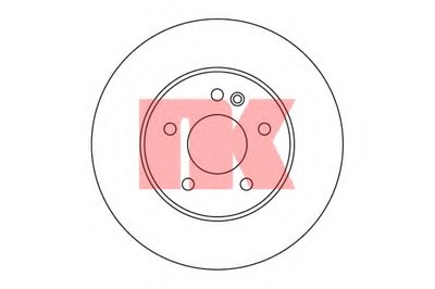 Тормозной диск NK купить