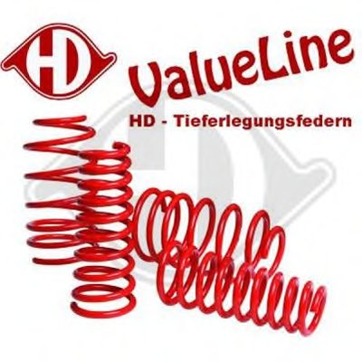 Комплект ходовой части, пружины HD Tuning DIEDERICHS