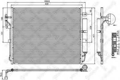Конденсатор, кондиционер STELLOX купить