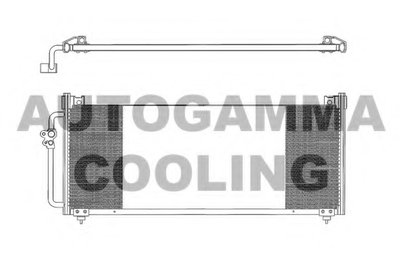 Конденсатор, кондиционер AUTOGAMMA купить