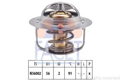 Термостат, охлаждающая жидкость FACET купить