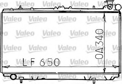 Радиатор, охлаждение двигателя VALEO купить