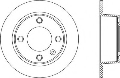 Тормозной диск ADAPTIVE OPEN PARTS купить