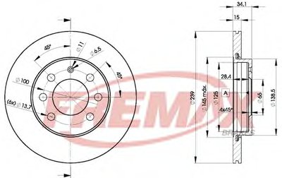 Тормозной диск Premium Carbon + FREMAX купить