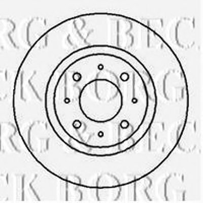 Тормозной диск BORG & BECK купить