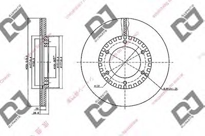 Тормозной диск DJ PARTS купить