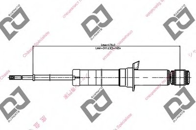 Амортизатор DJ PARTS купить