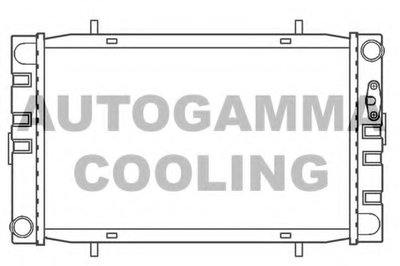 Радиатор, охлаждение двигателя AUTOGAMMA купить