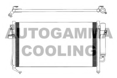 Конденсатор, кондиционер AUTOGAMMA купить