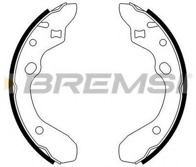 Комплект тормозных колодок BREMSI купить