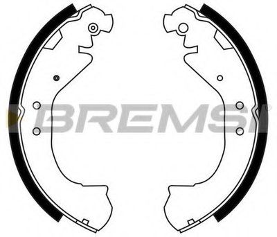 Комплект тормозных колодок BREMSI купить