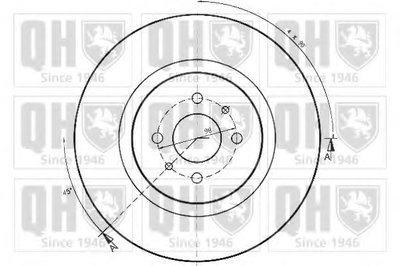 Тормозной диск QUINTON HAZELL купить