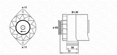 Генератор MAGNETI MARELLI купить